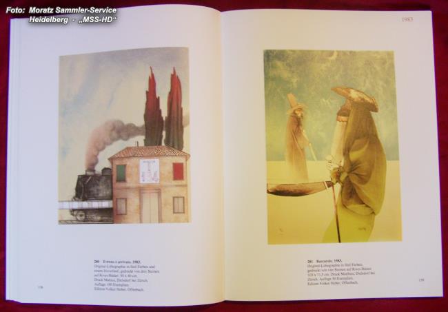 Page from the book Bruno Bruni - Color Lithographs 1976-1988 - ISBN 978-3-921785-44-7