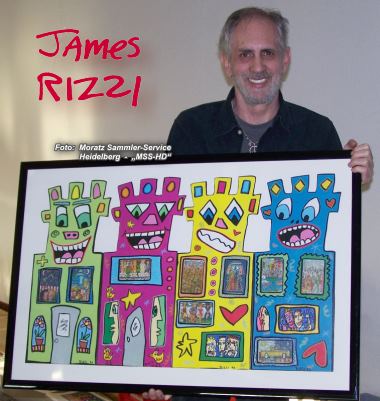 James Rizzi mit seinem Tower