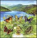 Aserbaidschan 2002: 520-25 (Bl.50) Schmetterlinge, **