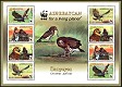 Azerbaijan 2011: 893-96 WWF, sheetlet II MNH