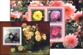 Azerbaijan 2010: 794-97+798 (s/s 90+91) Peonies, MNH