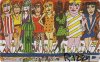 James Rizzi: "GIRLS ON THE STREET" - Handsigned